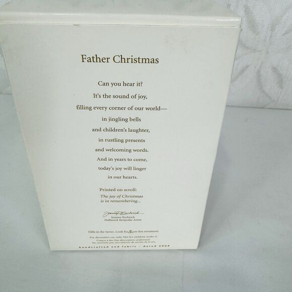 5 for $25| Hallmark Keepsake Ornament Father Christmas 2008 Santa Claus - Picture 8 of 10